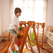 Avenlur outdoor jungle gym rock wall view side