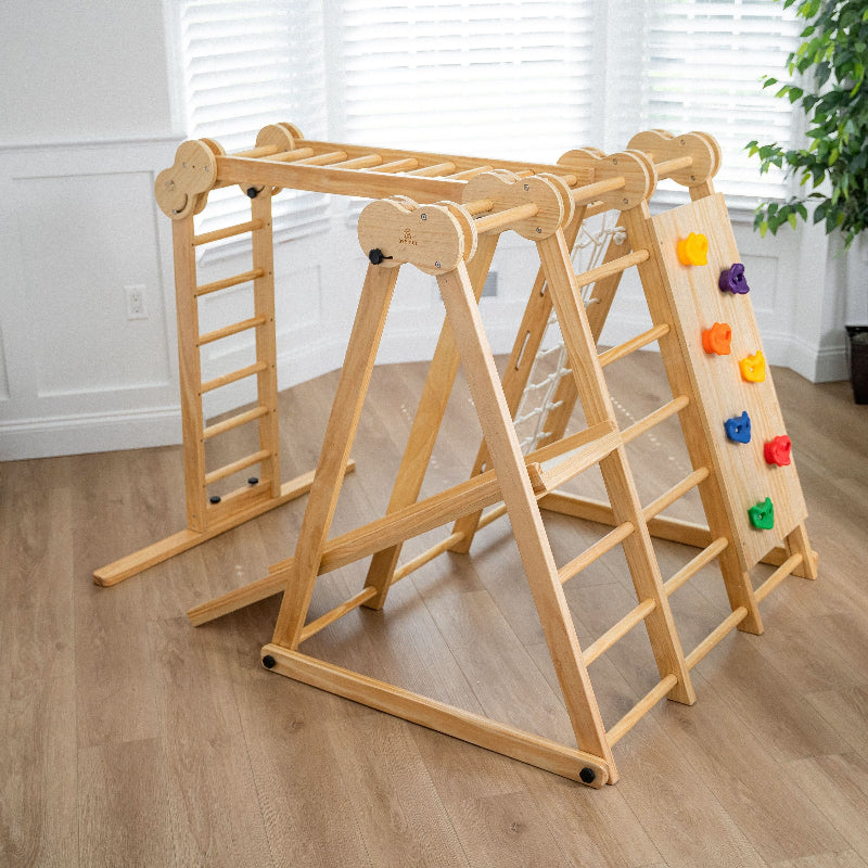 Chestnut - 8-in-1 Jungle Gym for Toddlers