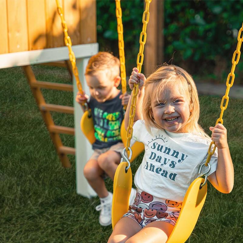 Avenlur Forest - Modern Backyard Outdoor Swing Set close up